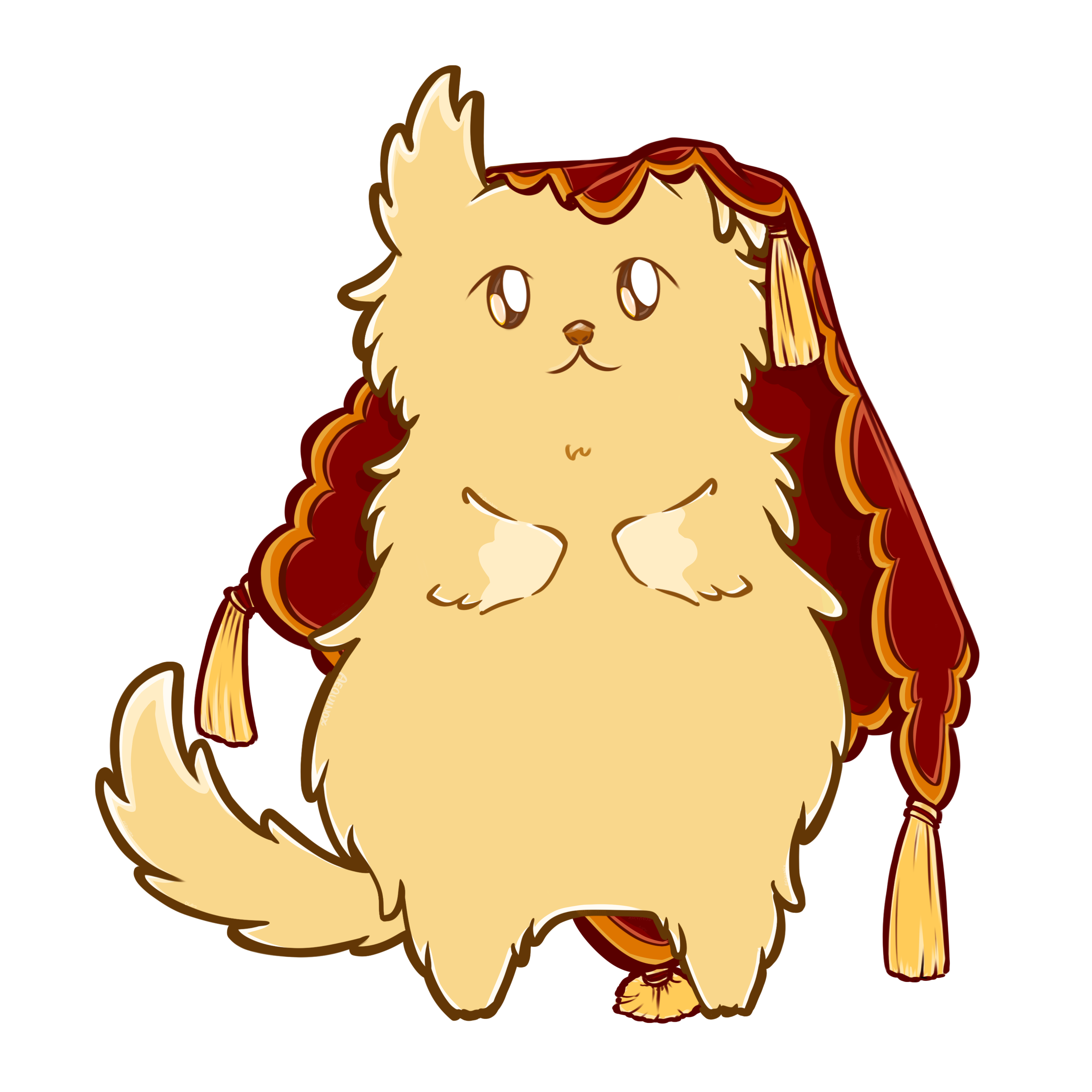 Fluff mascot
